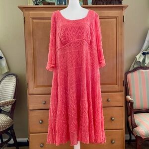 Coral Chris McLaughlin Dress Size 20W